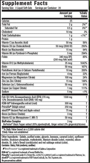 Testosterone UP Strength & Size